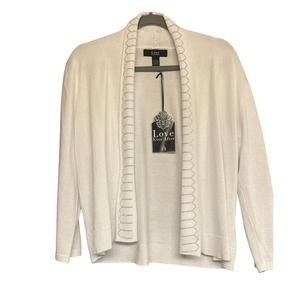 Exquisite cardigan with rhinestones. Brand New with tag.